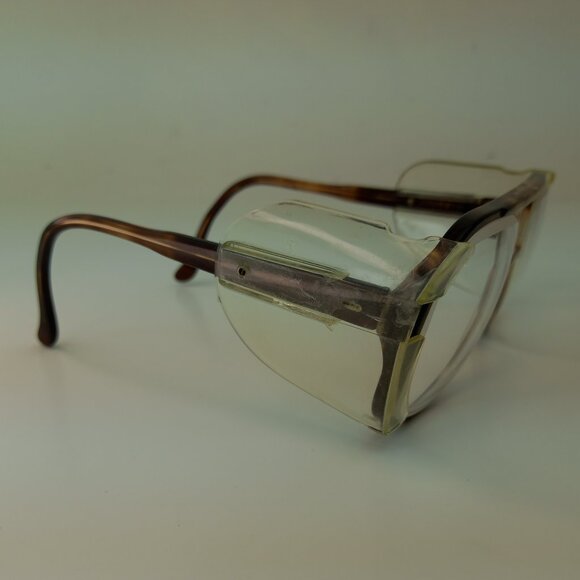 Vintage 70s Aden Z 87 Optical Safety Eye Glasses Frames - Picture 3 of 9
